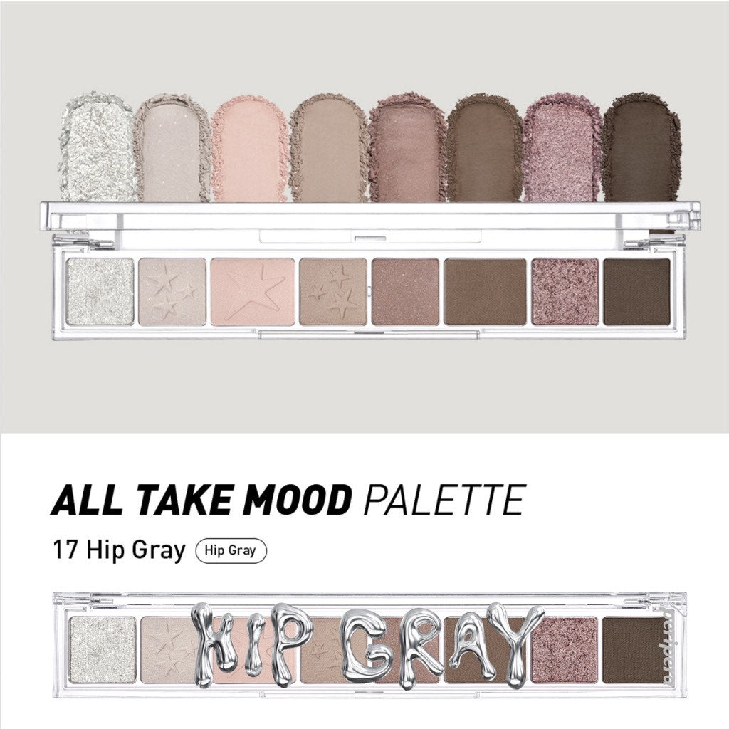 Peripera All Take Mood Palette [Hip Gray]