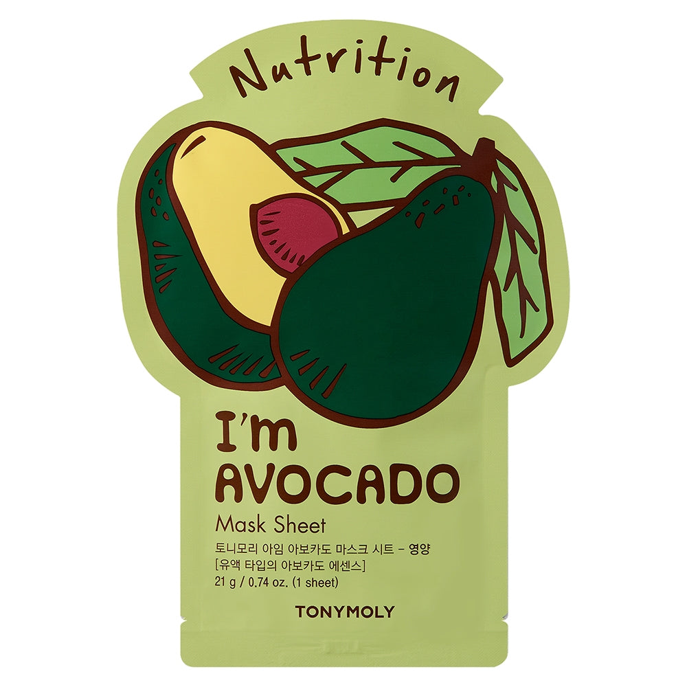 TONYMOLY I'm Avocado Nutrition Mask Sheet