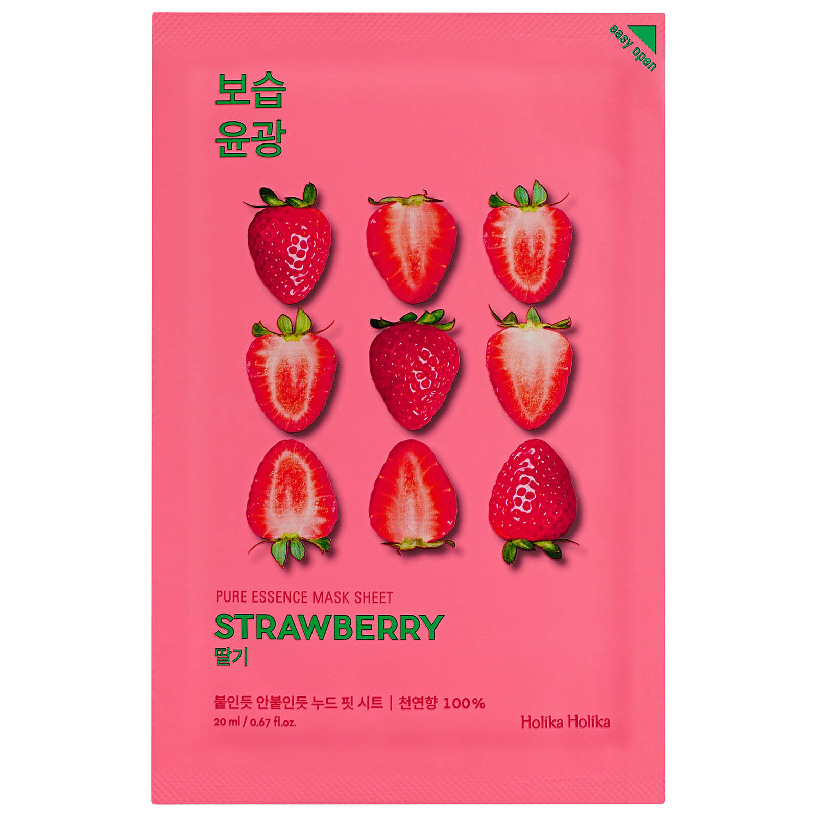 Holika Holika Pure Essence Strawberry Mask Sheet