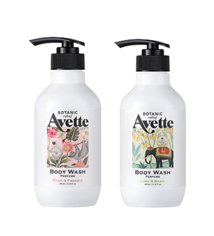 TONYMOLY Avette Botanic Relief Perfume Body Wash 400ml
