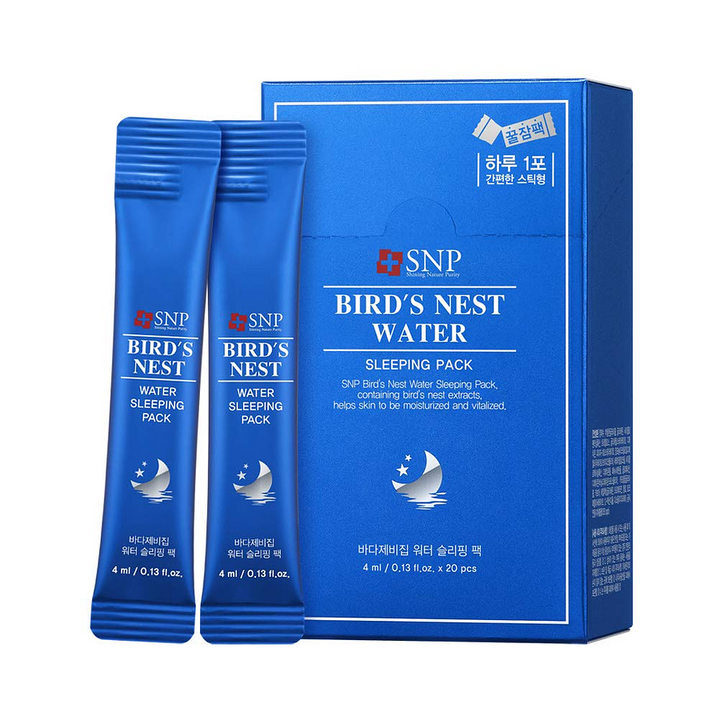 SNP Bird's Nest Water Sleeping Pack (20 unidades de 4ml)
