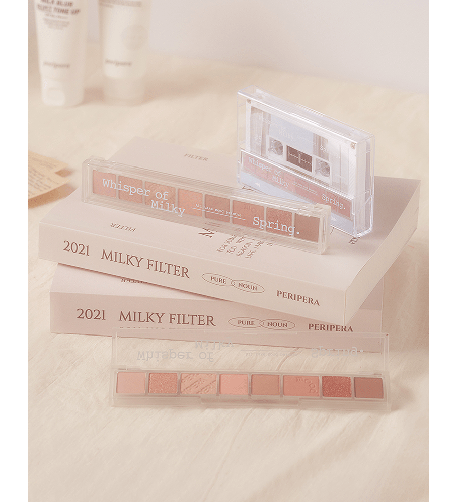 Peripera All Take Mood Palette [Whisper Of Milky Spring]