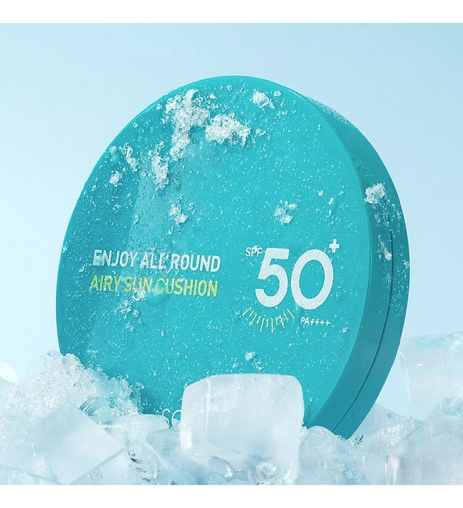 Scinic Enjoy All Round Airy Sun Cushion EX (SPF 50+ PA++++) 25g