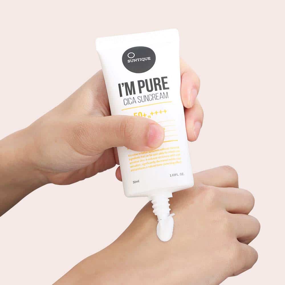 Suntique I'm Pure Cica Sun Cream SPF50+ PA++++