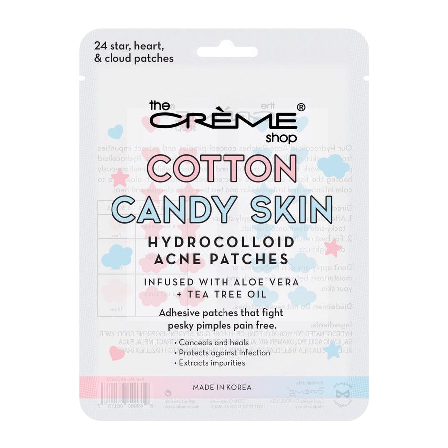 the CREME shop Cotton Candy Skin - Hydrocolloid Acne Patches