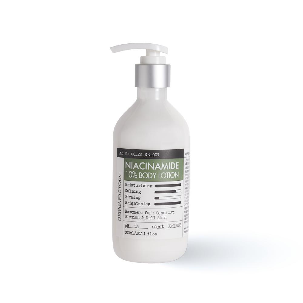 Derma Factory Niacinamide 10% Body Lotion 300ml