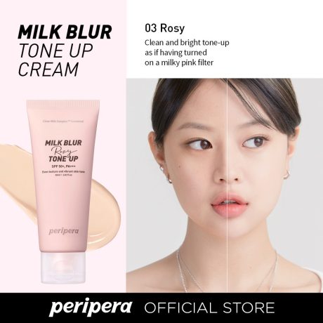 Peripera Milk Blur Tone Up Cream 60ml SPF50+ (3 Variedades)