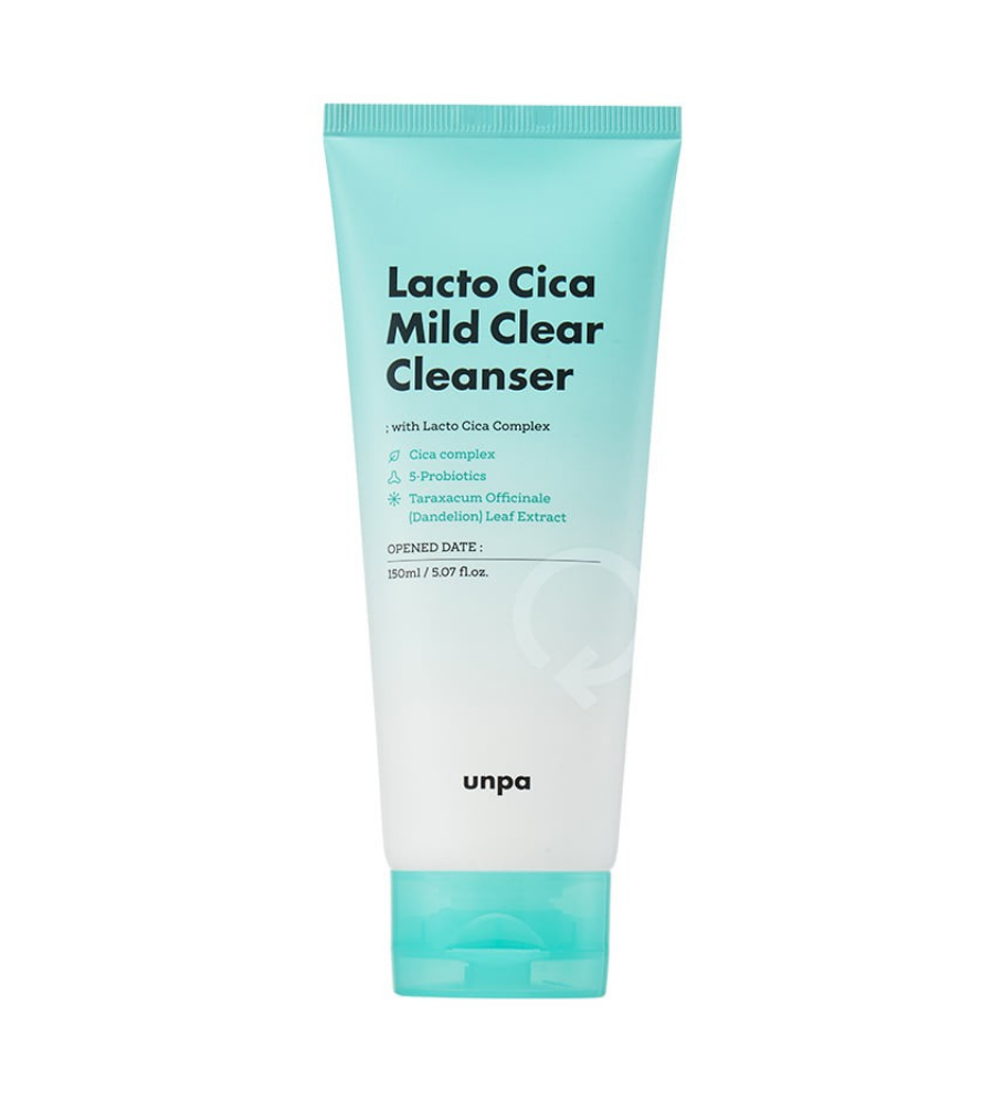 Unpa Lacto Cica Mild Clear Cleanser 150ml [Vencimiento producto: 22 de Febrero 2024]