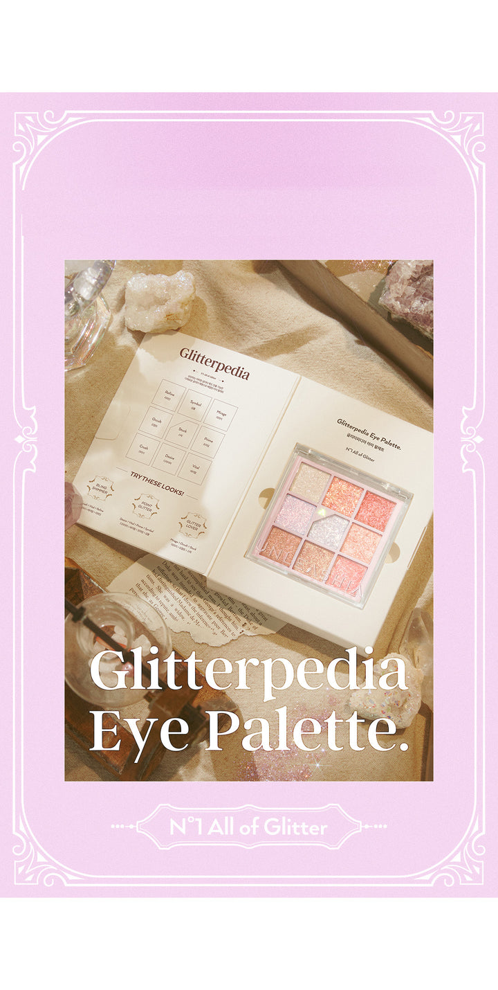 Unleashia Glitterpedia Eye Palette N1. All of Glitter