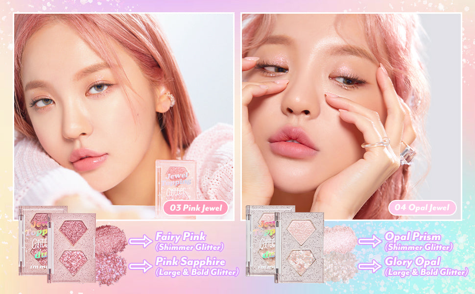 I'M MEME Jewel Topping Glitter Duo